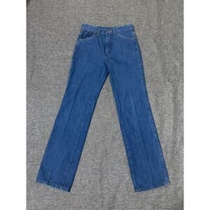 Wrangler 936PWD Straight Leg Blue Denim Jeans Cowboy Cut Western Men's 28x32